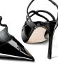 Jimmy Choo Azia lakleren pumps Zwart - Thumbnail 3
