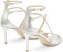 Jimmy Choo Azia metallic sandalen Zilver - Thumbnail 3