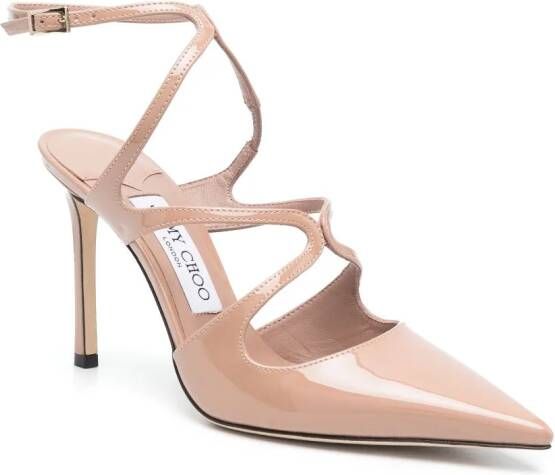 Jimmy Choo Azia pumps met puntige neus Roze