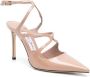 Jimmy Choo Azia lakleren pumps Roze - Thumbnail 2