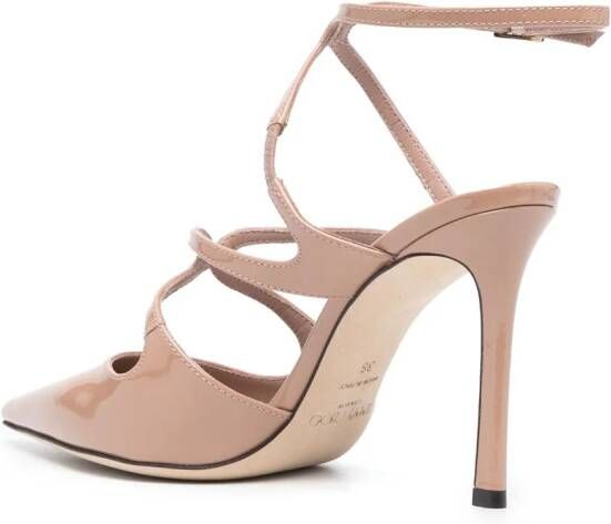 Jimmy Choo Azia pumps met puntige neus Roze