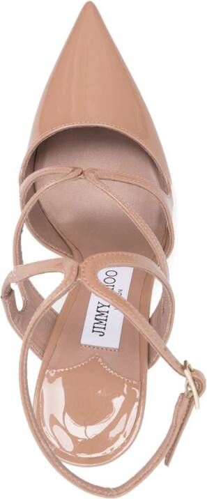 Jimmy Choo Azia lakleren pumps Roze