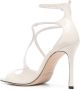 Jimmy Choo Azia sandalen met vierkante neus Wit - Thumbnail 4