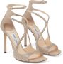 Jimmy Choo Azia sandalen verfraaid met kristal Beige - Thumbnail 3