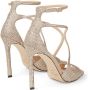 Jimmy Choo Azia sandalen verfraaid met kristal Beige - Thumbnail 4