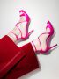 Jimmy Choo Satijnen sandalen met hak Pink Dames - Thumbnail 5
