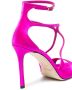 Jimmy Choo Satijnen sandalen met hak Pink Dames - Thumbnail 6