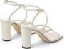 Jimmy Choo Azie leren sandalen Wit - Thumbnail 5