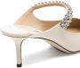 Jimmy Choo Bing leren muilen Beige Dames - Thumbnail 4