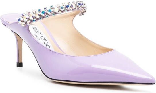 Jimmy Choo Bing muiltjes Paars