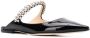 Jimmy Choo Bing ballerina's verfraaid met kristallen Zwart - Thumbnail 2