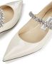 Jimmy Choo Bing ballerina's met kristallen gesp Beige - Thumbnail 5