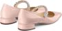 Jimmy Choo Bing ballerina's met kristallen gesp Roze - Thumbnail 3