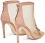 Jimmy Choo Bing enkellaarzen Roze - Thumbnail 3