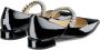 Jimmy Choo Bing leren ballerina's Zwart - Thumbnail 3