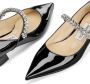 Jimmy Choo Bing leren ballerina's Zwart - Thumbnail 5