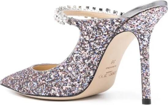 Jimmy Choo Bing muiltjes met glitter Roze