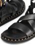 Jimmy Choo Blaise leren sandalen Zwart - Thumbnail 5