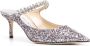 Jimmy Choo Bling 65 glitter muiltjes Roze - Thumbnail 2