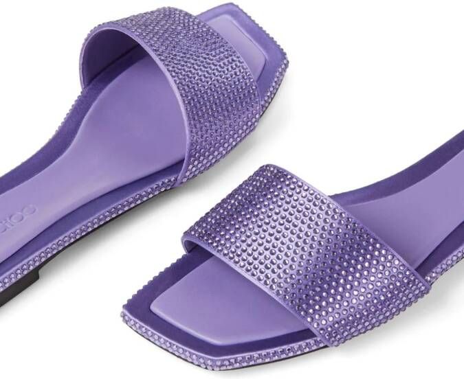 Jimmy Choo Clovis sandalen Paars