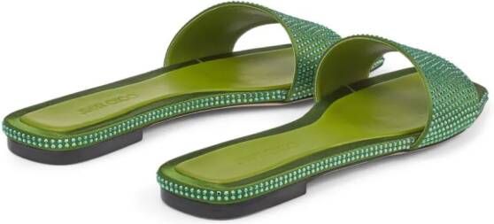 Jimmy Choo Clovis sandalen Groen