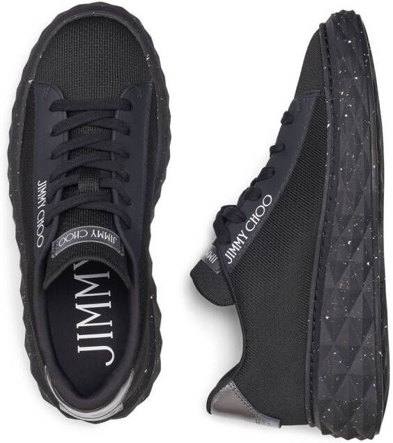 Jimmy Choo Diamond Light sneakers Zwart