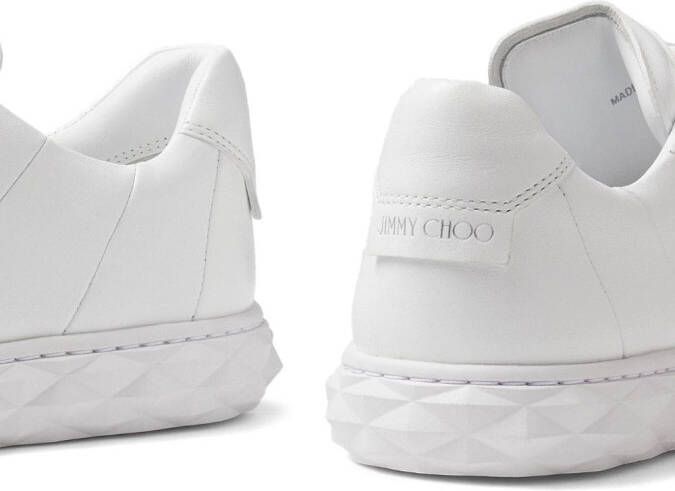Jimmy Choo Diamond Light low-top sneakers Wit