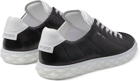 Jimmy Choo Diamond Light low-top sneakers Zwart