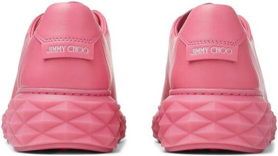 Jimmy Choo Diamond Light Maxi F sneakers Roze