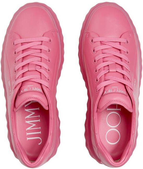 Jimmy Choo Diamond Light Maxi F sneakers Roze