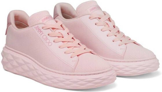 Jimmy Choo Diamond Light Maxi F sneakers Roze