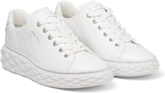 Jimmy Choo Diamond Light Maxi F sneakers Wit