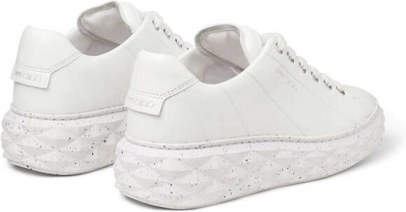 Jimmy Choo Diamond Light Maxi F sneakers Wit