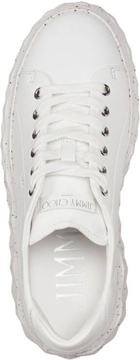 Jimmy Choo Diamond Light Maxi F sneakers Wit