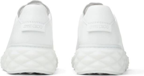 Jimmy Choo Diamond Light Maxi F sneakers Wit