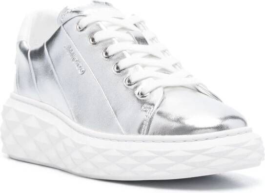 Jimmy Choo Diamond Light Maxi F sneakers Zilver