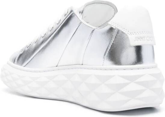 Jimmy Choo Diamond Light Maxi F sneakers Zilver