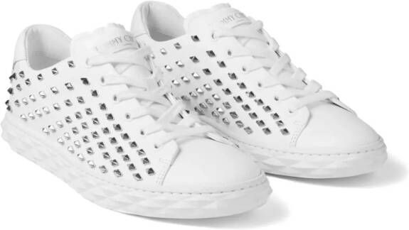 Jimmy Choo Diamond Light sneakers Wit