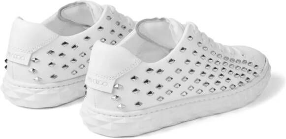 Jimmy Choo Diamond Light sneakers Wit