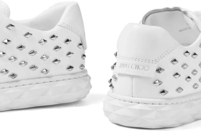 Jimmy Choo Diamond Light sneakers Wit