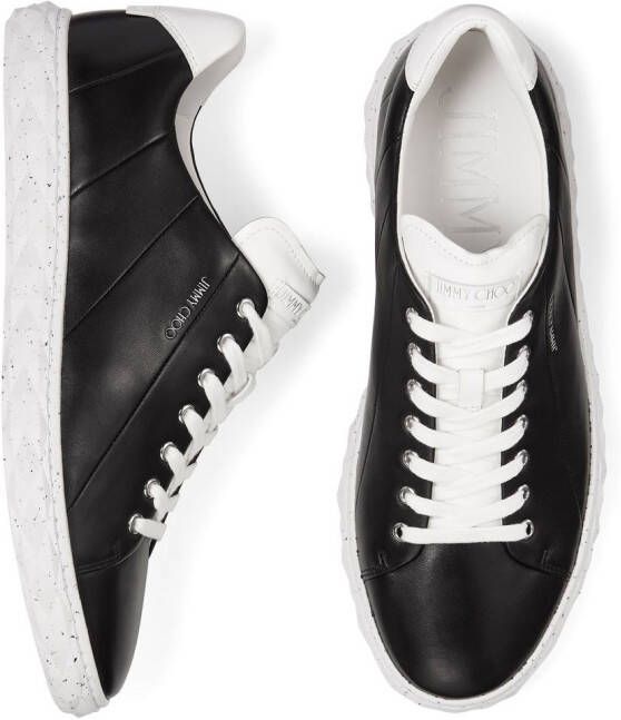 Jimmy Choo Diamond Light low-top sneakers Zwart