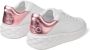Jimmy Choo Diamond Maxi sneakers met metallic effect Wit - Thumbnail 3