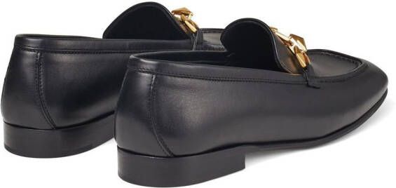 Jimmy Choo Diamond Tilda loafers Zwart