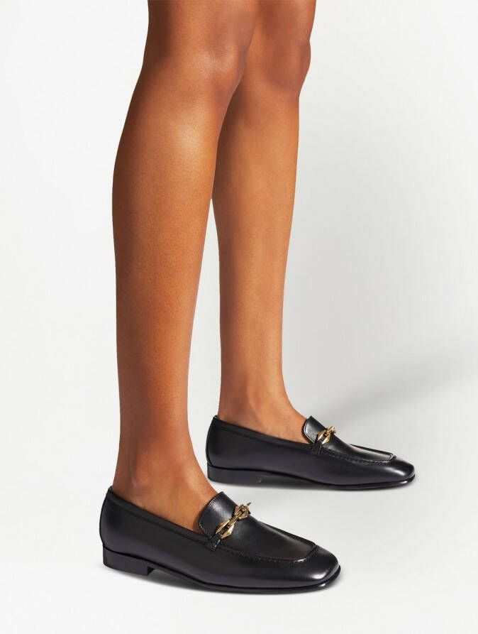 Jimmy Choo Diamond Tilda loafers Zwart