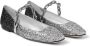 Jimmy Choo Diamond Tilda leren ballerina's Zilver - Thumbnail 2