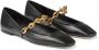 Jimmy Choo Dianet leren ballerina's Zwart - Thumbnail 2