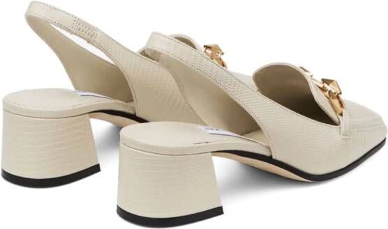 Jimmy Choo Diamond Tilda slingback pumps 45 mm Beige