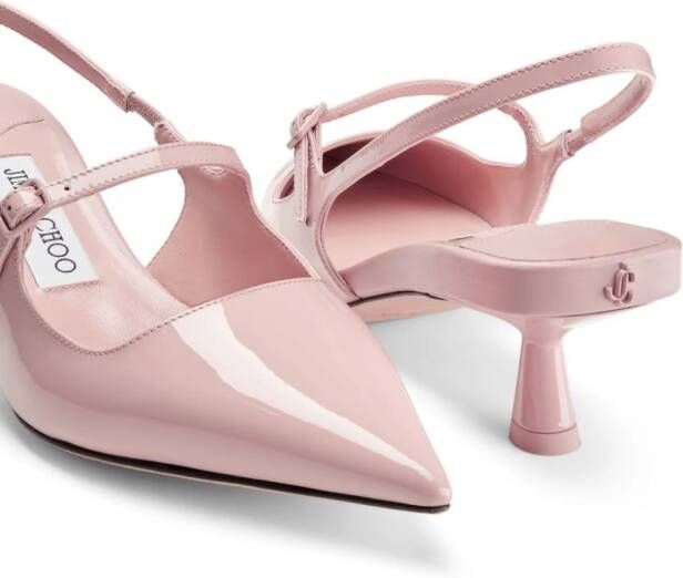 Jimmy Choo Didi 45mm slingback sandalen Roze