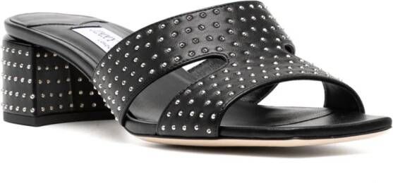 Jimmy Choo Ellison 48 mm sandalen Zwart