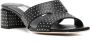 Jimmy Choo Ellison 48 mm sandalen Zwart - Thumbnail 2